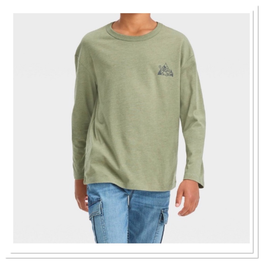 Boys Long Sleeve “EXPLORE” Graphic T-Shirt Cat & Jack